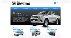 Desktop Screenshot of montanarentacar.com.ar